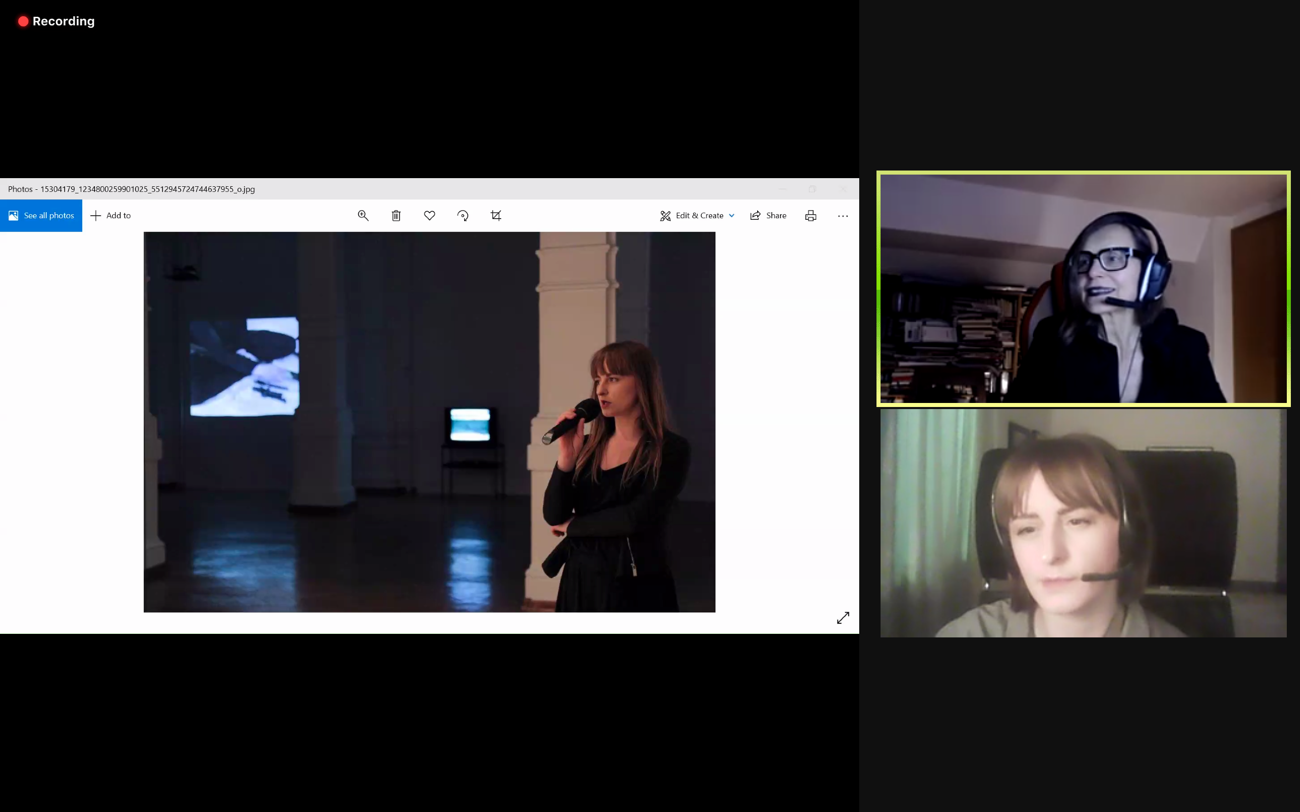 Online Artist Talk Series 2021 “Stories of Traumatic Pasts”